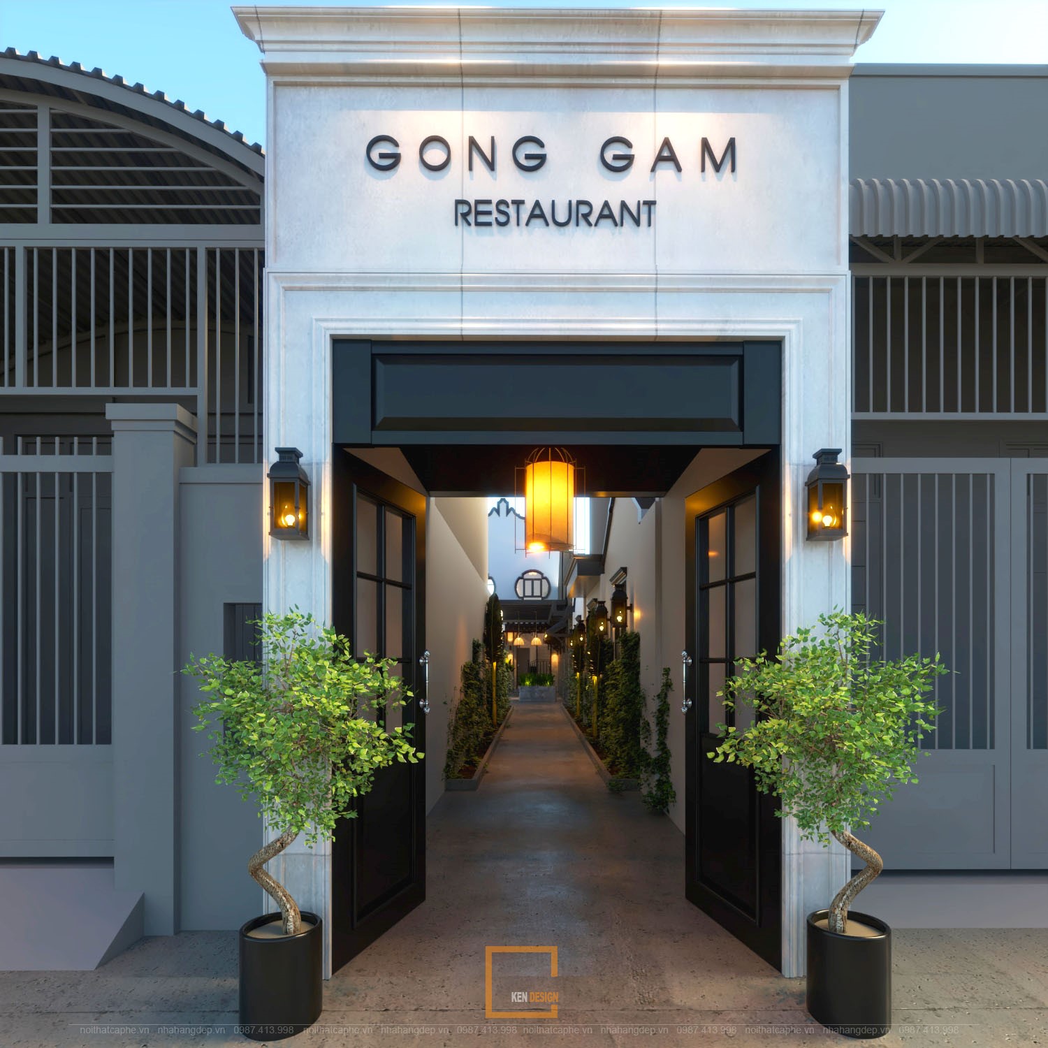 Nhà hàng phong cách Đông Dương “Gam Gong” tại Thành phố Hồ Chí Minh